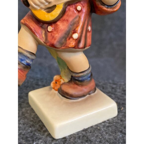 VTG Goebel Hummel Happiness Figurine Girl with Instrument 86 TMK 6 No Bee - Picture 4 of 9